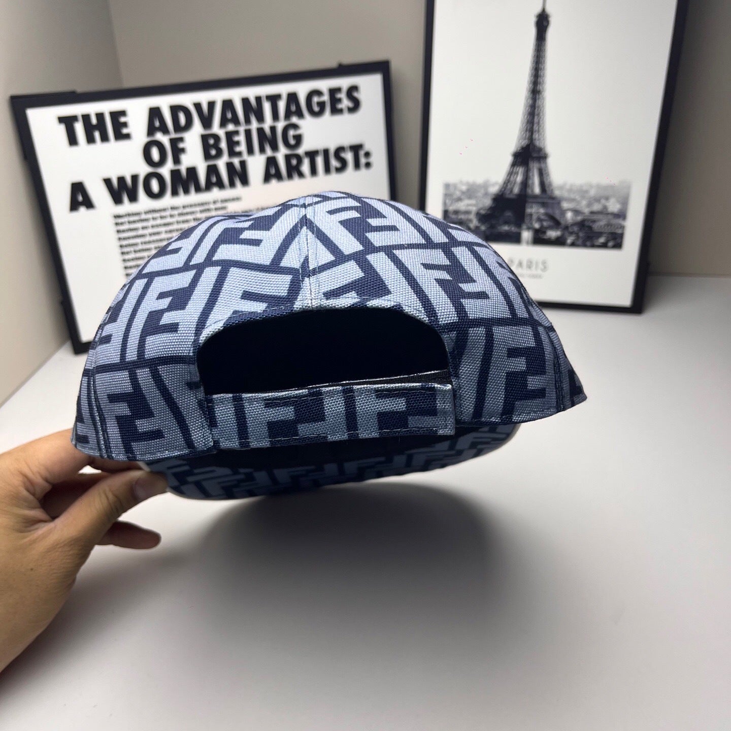 Fendi FF Cotton Baseball Cap