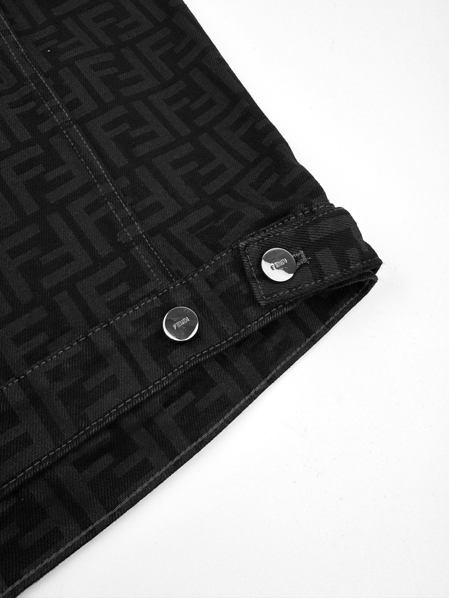 Fendi FF Monogram  Denim Jacket