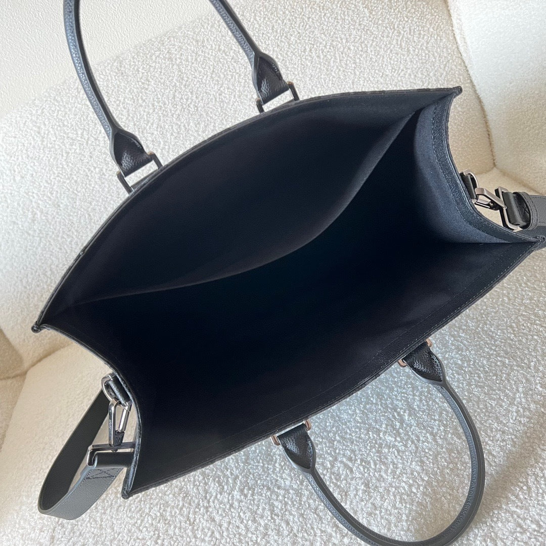 Dior Oblique Jacquard East-West Tote Bag