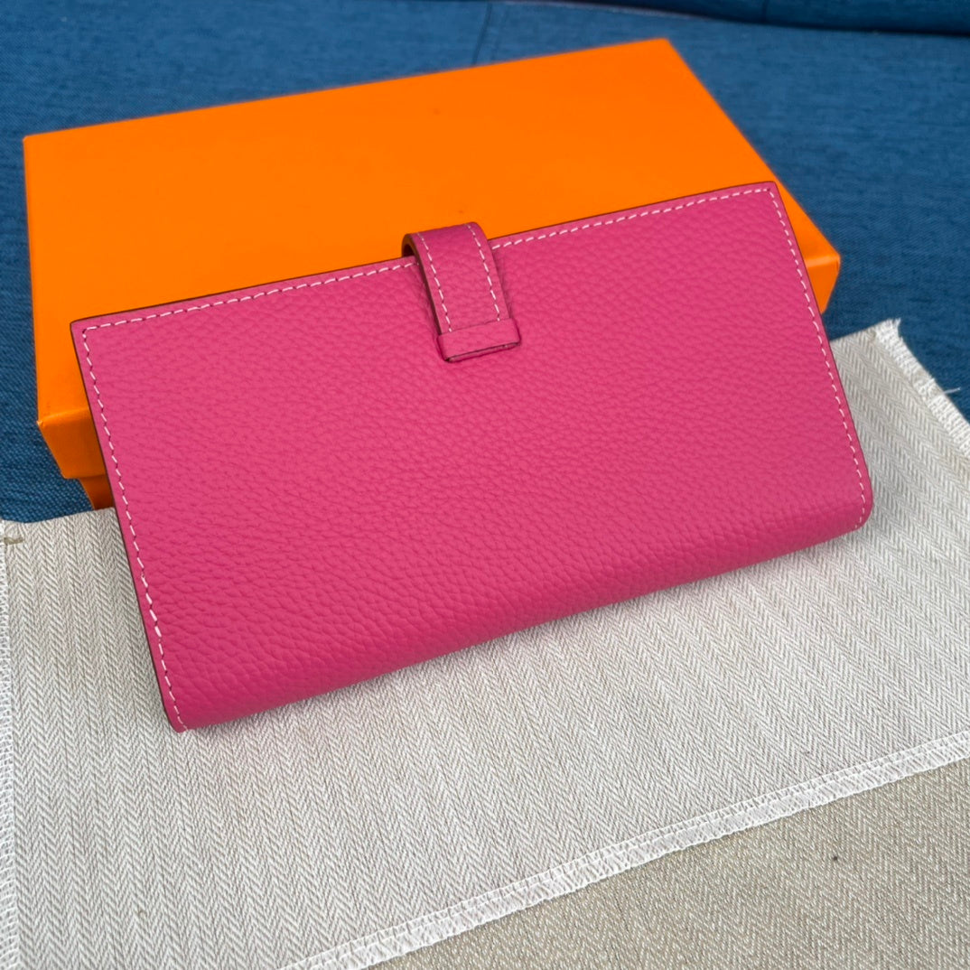 Hermes Bearn Wallet "Pink"