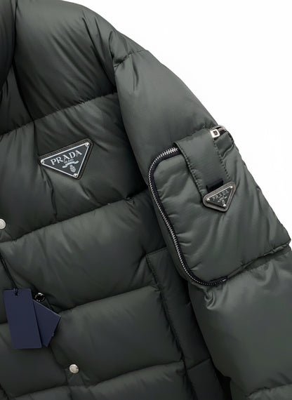 Prada Down Jacket "Dark Olive Green"
