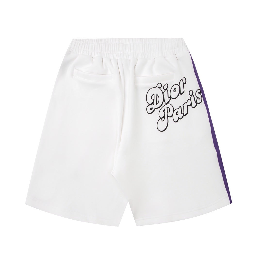 Dior x Erl Acetate 47 Shorts "White-Purple-Black"