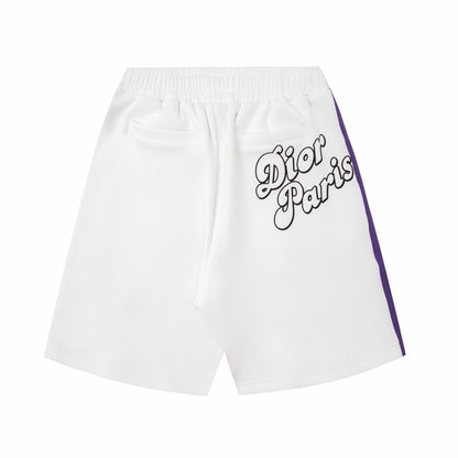 Dior x Erl Acetate 47 Shorts "White-Purple-Black"