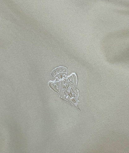Gucci Cotton Twill Zip Jacket with Web "Sand"
