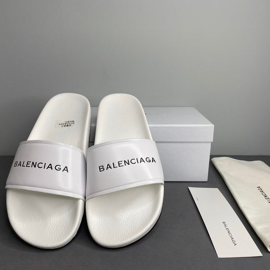 Balenciaga Slides "White"