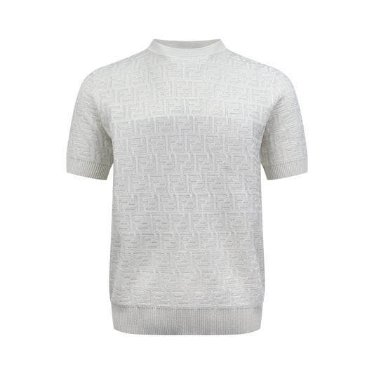 Fendi FF Monogram T-Shirt "White"