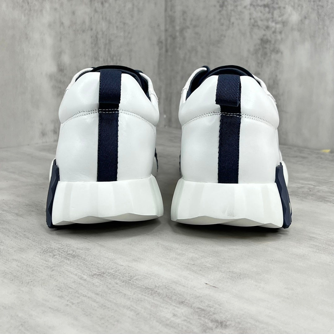 Hermes Bouncing Sneakers "White-Grey-Blue"