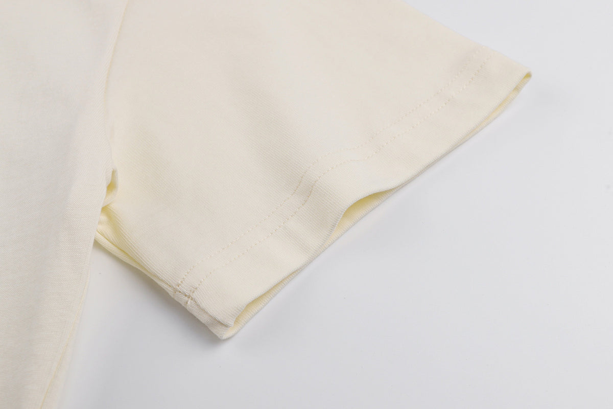 Louis Vuitton Embroidered Signature T-Shirt "Milky White"
