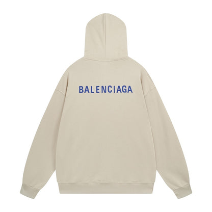 Balenciaga Hoodie "Beige-Blue"