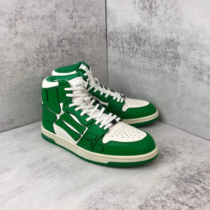 Amiri Skel Top High "White-Green"