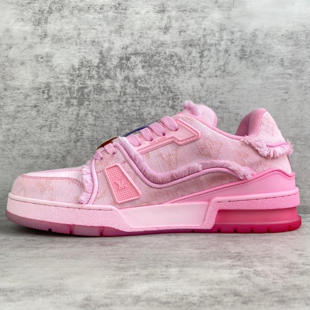Louis Vuitton Trainers "Pink Denim"