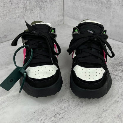 Off-White Sponge Mid "Black-Fuschia"