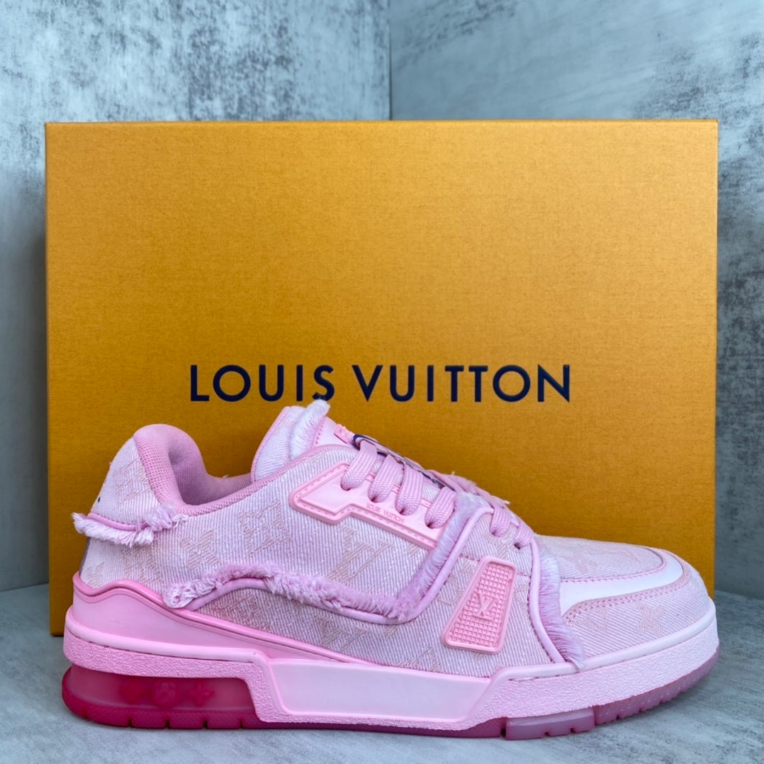 Louis Vuitton Trainers "Pink Denim"