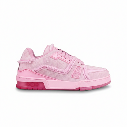 Louis Vuitton LV Trainers "Pink Denim"