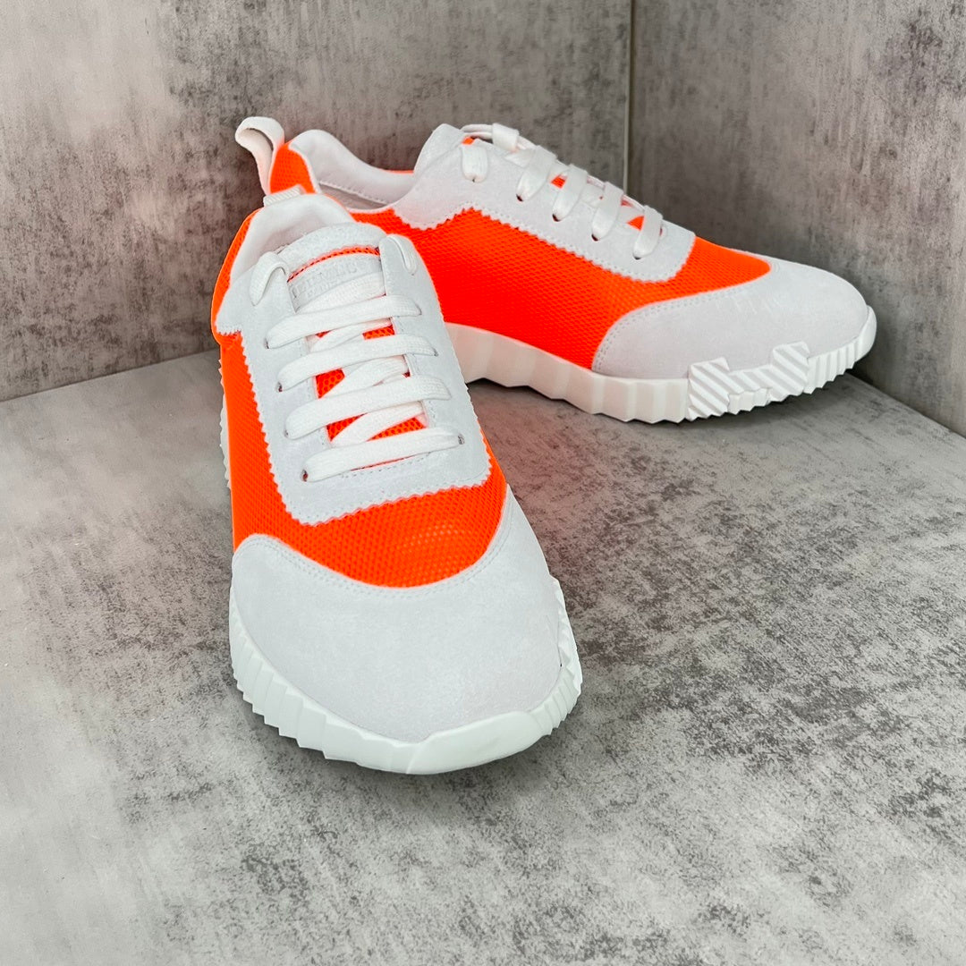 Hermes Bouncing Sneakers "Orange-Grey"