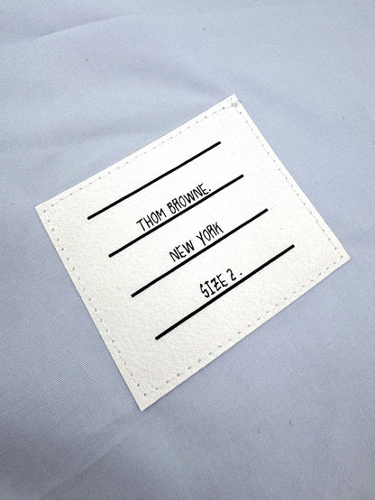 Thom Browne Cotton Armband Shirt "Blue"