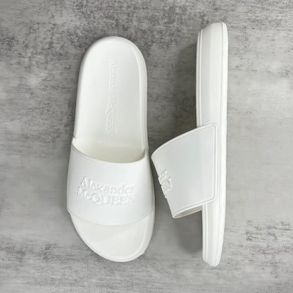 Alexander McQueen Slides "White"