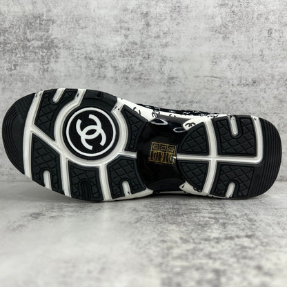 Chanel 22A "Black-White All Over Logo"