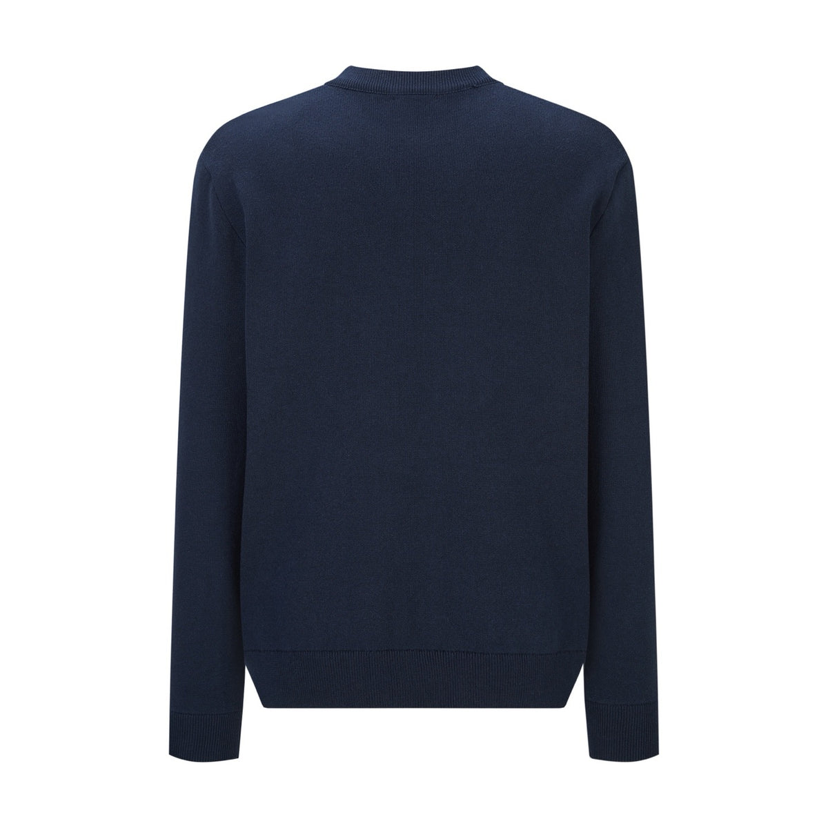 Moncler Monogram Cotton Blend Jumper "Navy Blue"
