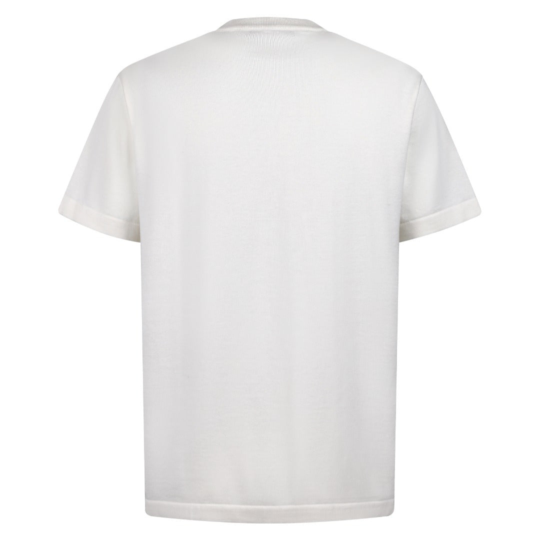 Louis Vuitton Short-Sleeved Crewneck With Signature "White"