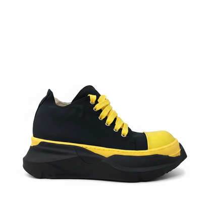Rick Owens Abstract DRKSHDW Low "Black-Yellow"