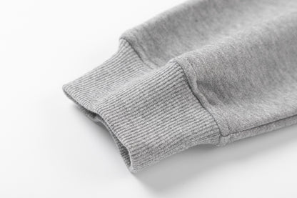 Louis Vuitton Monogram Circle Cut Hoodie "Grey-White"