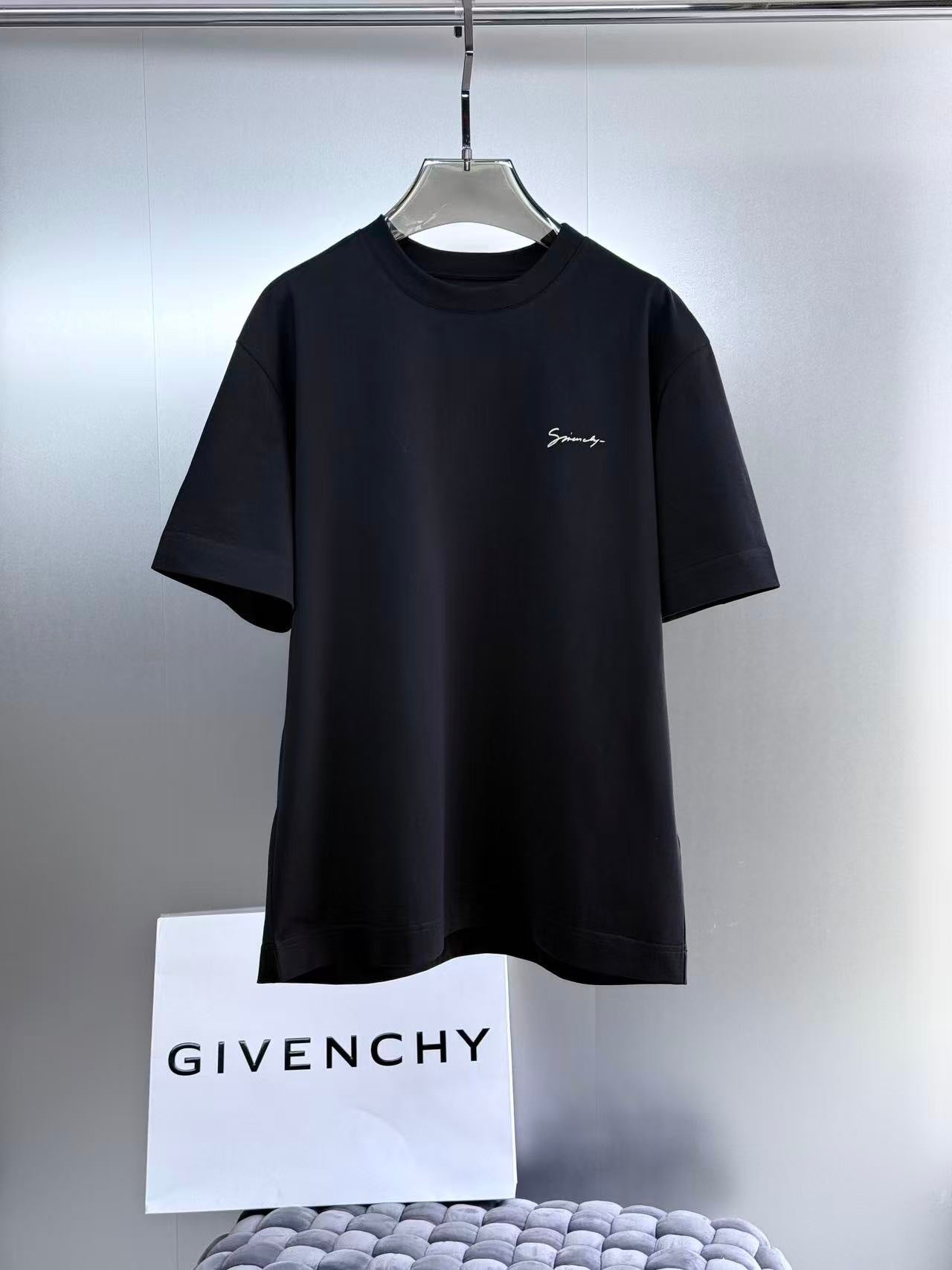 Givenchy Huber Objects Printed T-Shirt "Black"