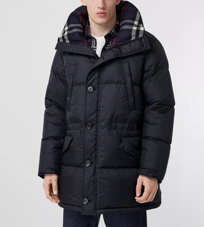 Burberry Lockwood Long Down Jacket "Black"