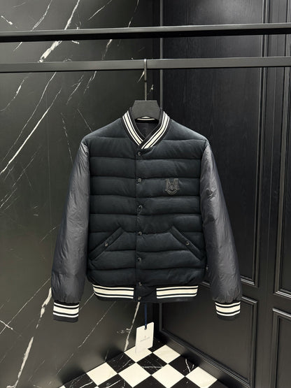 Moncler Bouchet Reversible Bomber Down Jacket "Black"