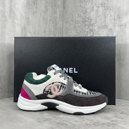 Chanel 22A "White-Grey-Brown"