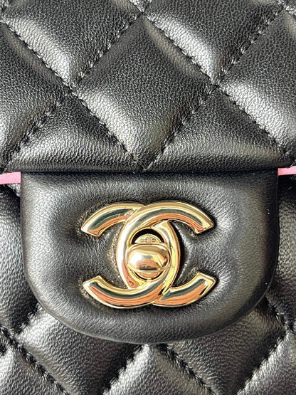 Chanel Large Flap Bag With Top Handle