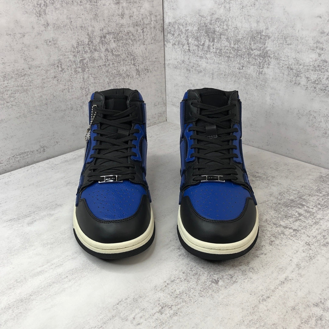 Amiri Skel Top High "Black-Blue"