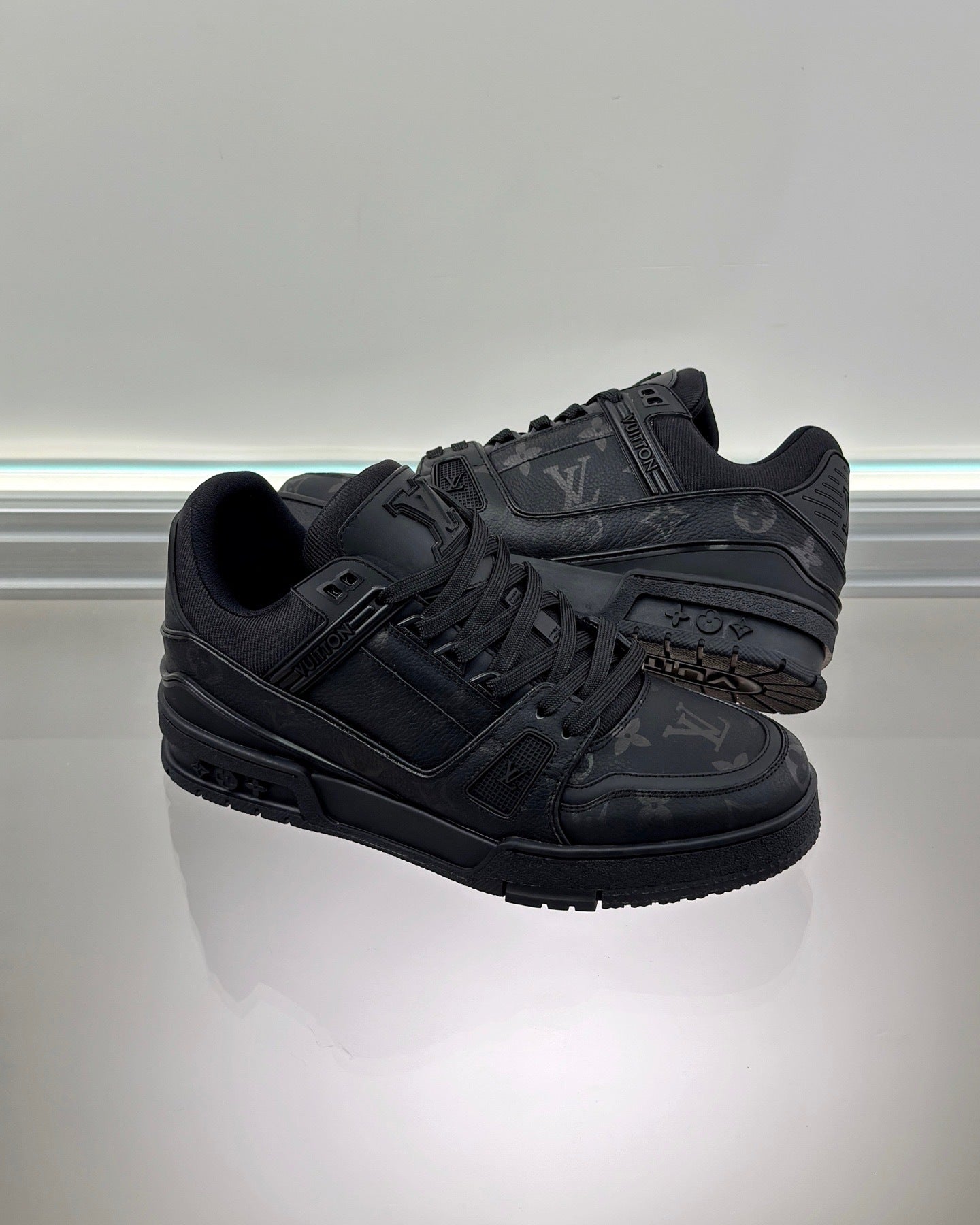 Louis Vuitton LV Trainers "Black Monogram"
