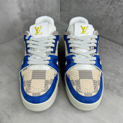 Louis Vuitton Trainers "White-Blue"