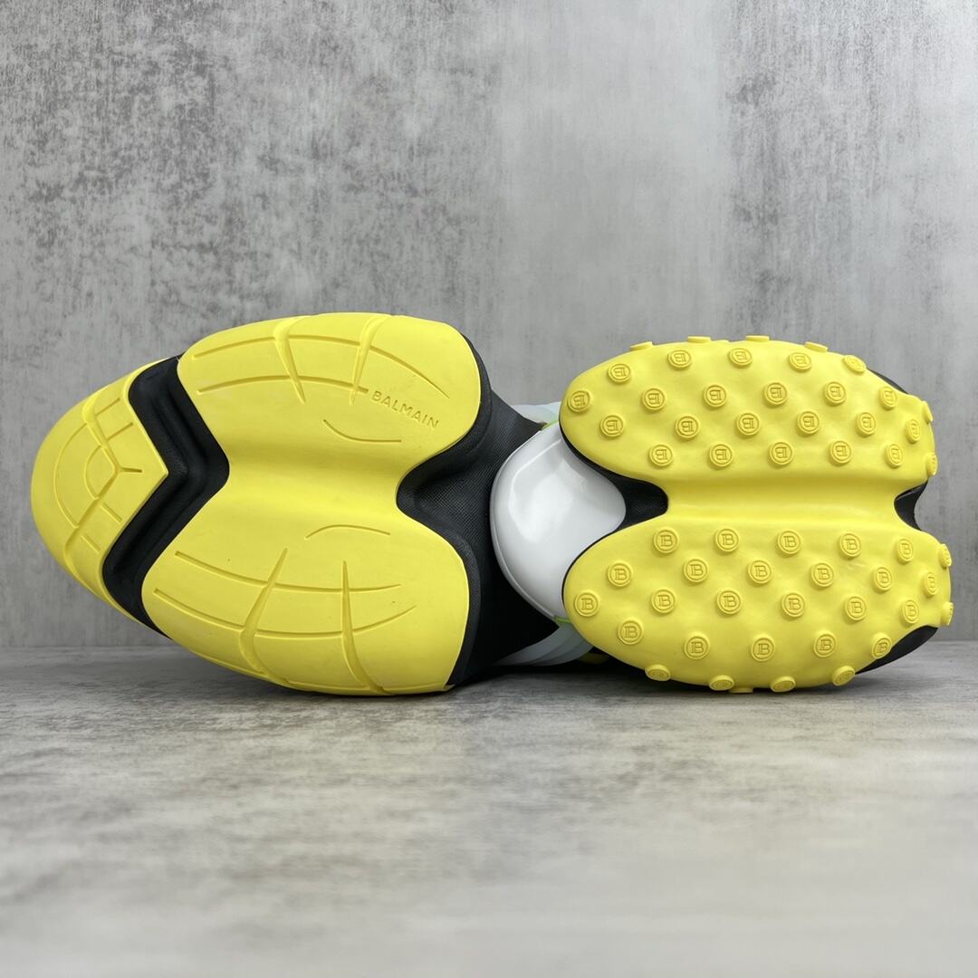 Balmain Unicorn "Black-Yellow-Green"