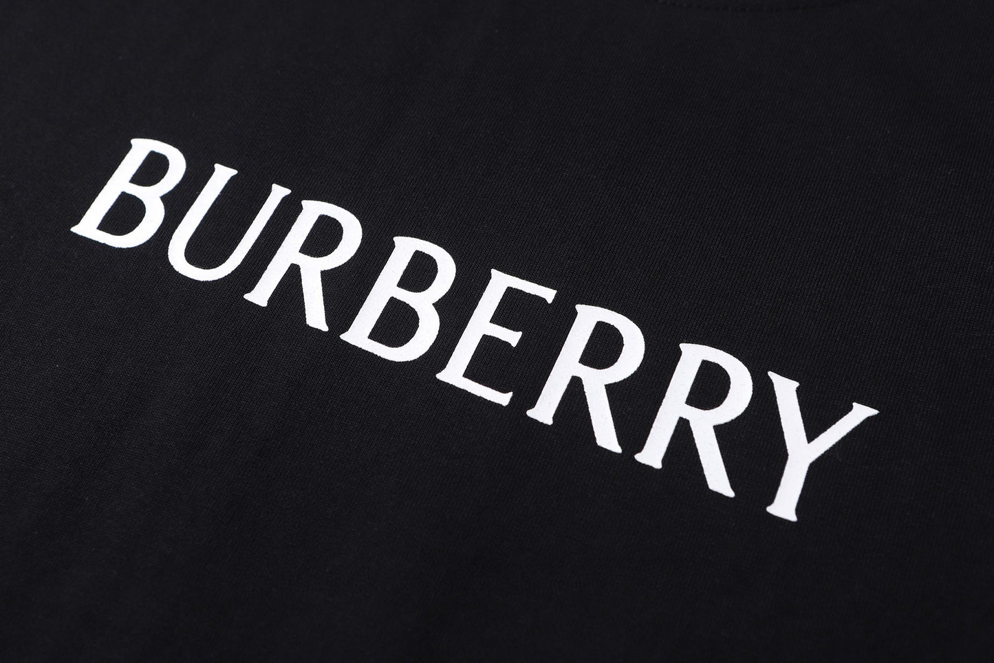 Burberry Logo Cotton T-Shirt "Black"