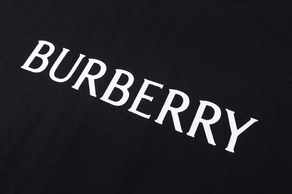 Burberry Logo Cotton T-Shirt "Black"