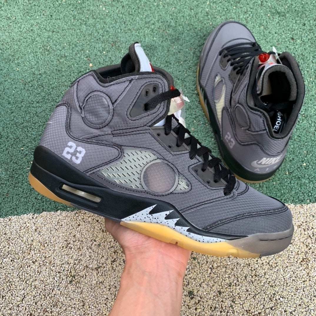Off-White x Air Jordan 5 Retro SP "Muslin"