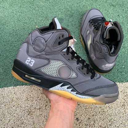 Off-White x Air Jordan 5 Retro SP "Muslin"