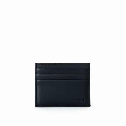 Gucci GG Emblem Embossed Card Case