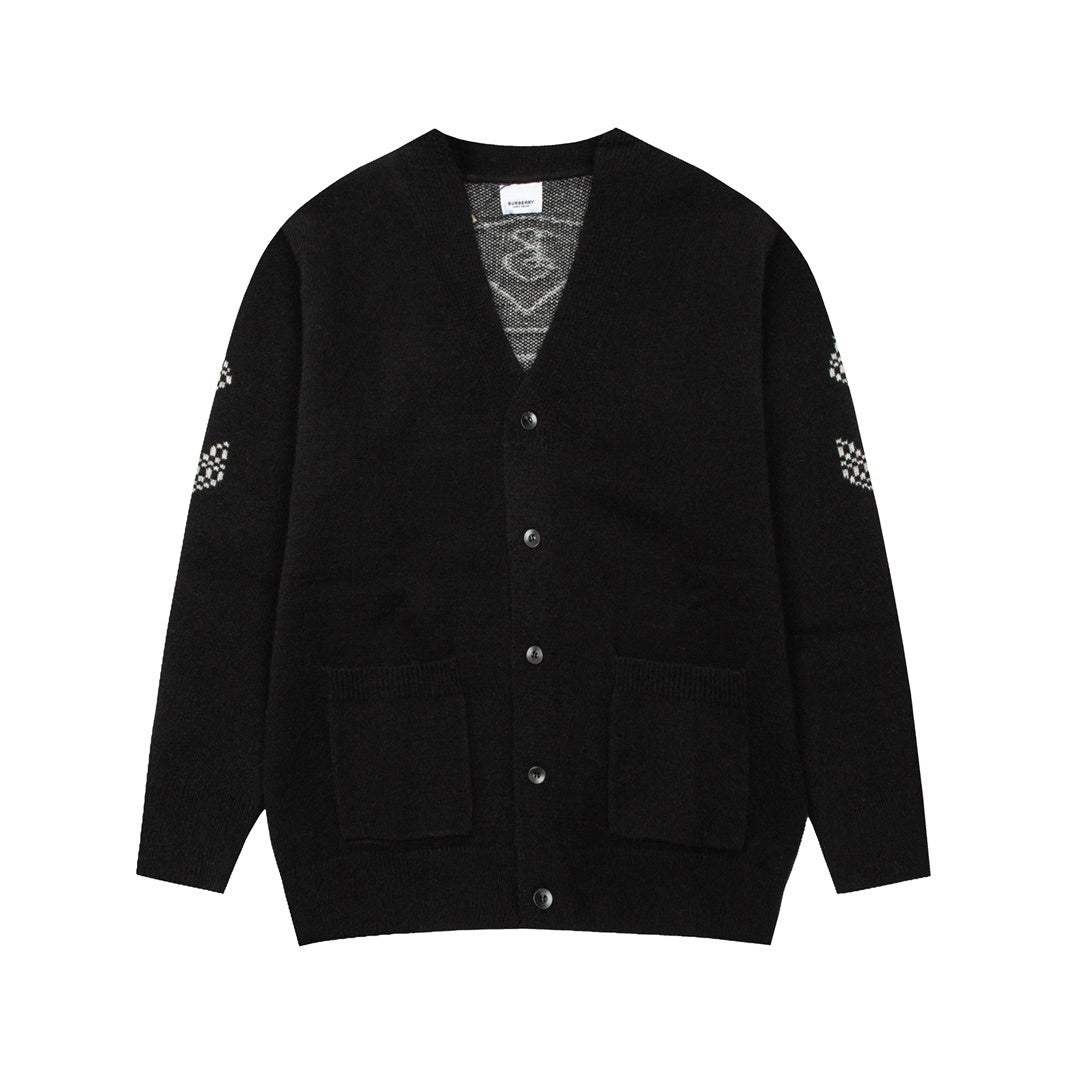 Burberry Knight Cardigan "Black"