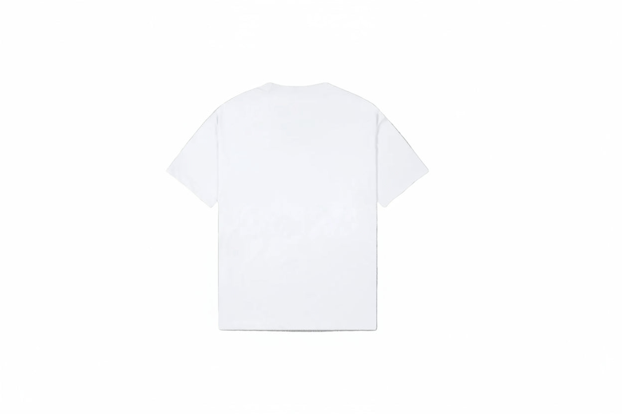 Gucci College Logo Print T-Shirt "White-Yellow"