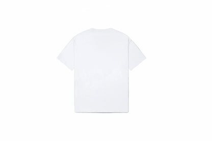 Gucci College Logo Print T-Shirt "White-Yellow"