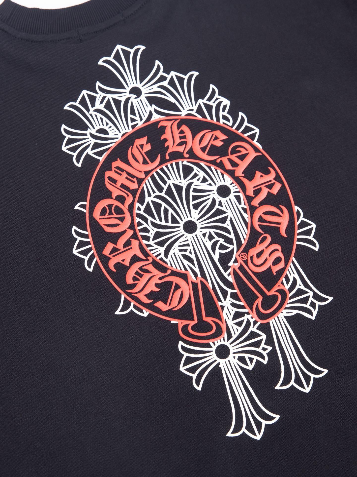 Chrome Hearts Sweatshirt "Black-Red-White"