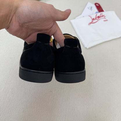Christian Louboutin Louis Junior Strass "Black"