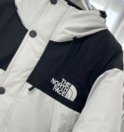 The North Face Mountain Guide Down Jacket "White-Black"