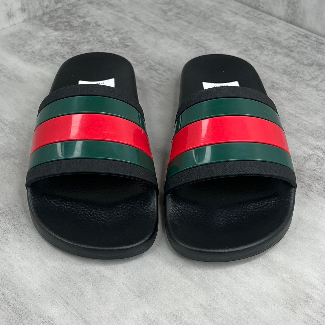 Gucci Slides "Black-Green-Red"