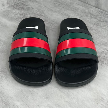 Gucci Slides "Black-Green-Red"