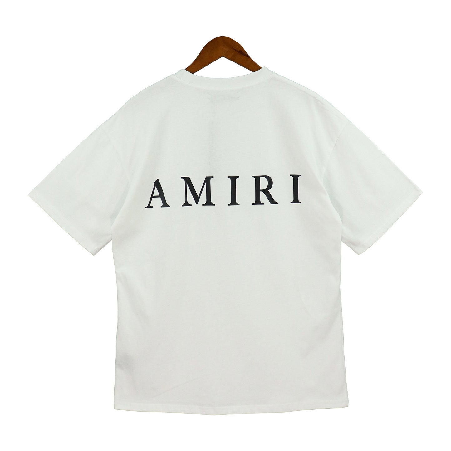 Amiri MA Core Logo Print "White-Black"
