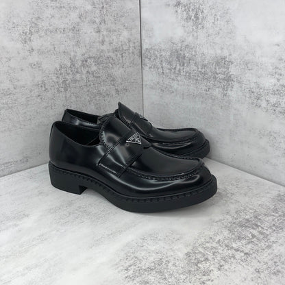 Prada 50mm Chocolate Loafers
